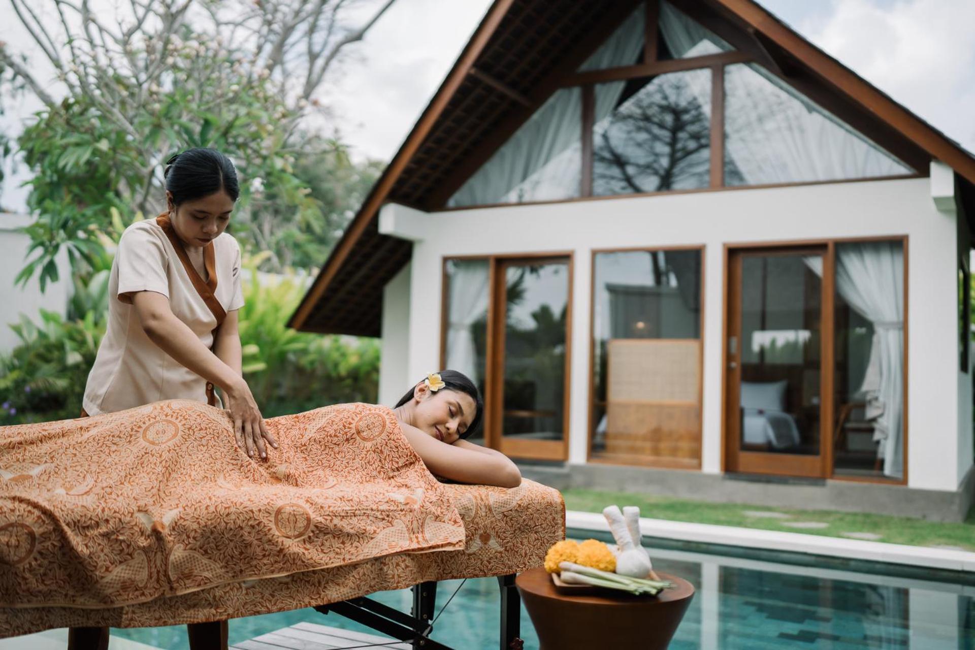 Arpana Luxury Private Pool Villas 짐바란 외부 사진